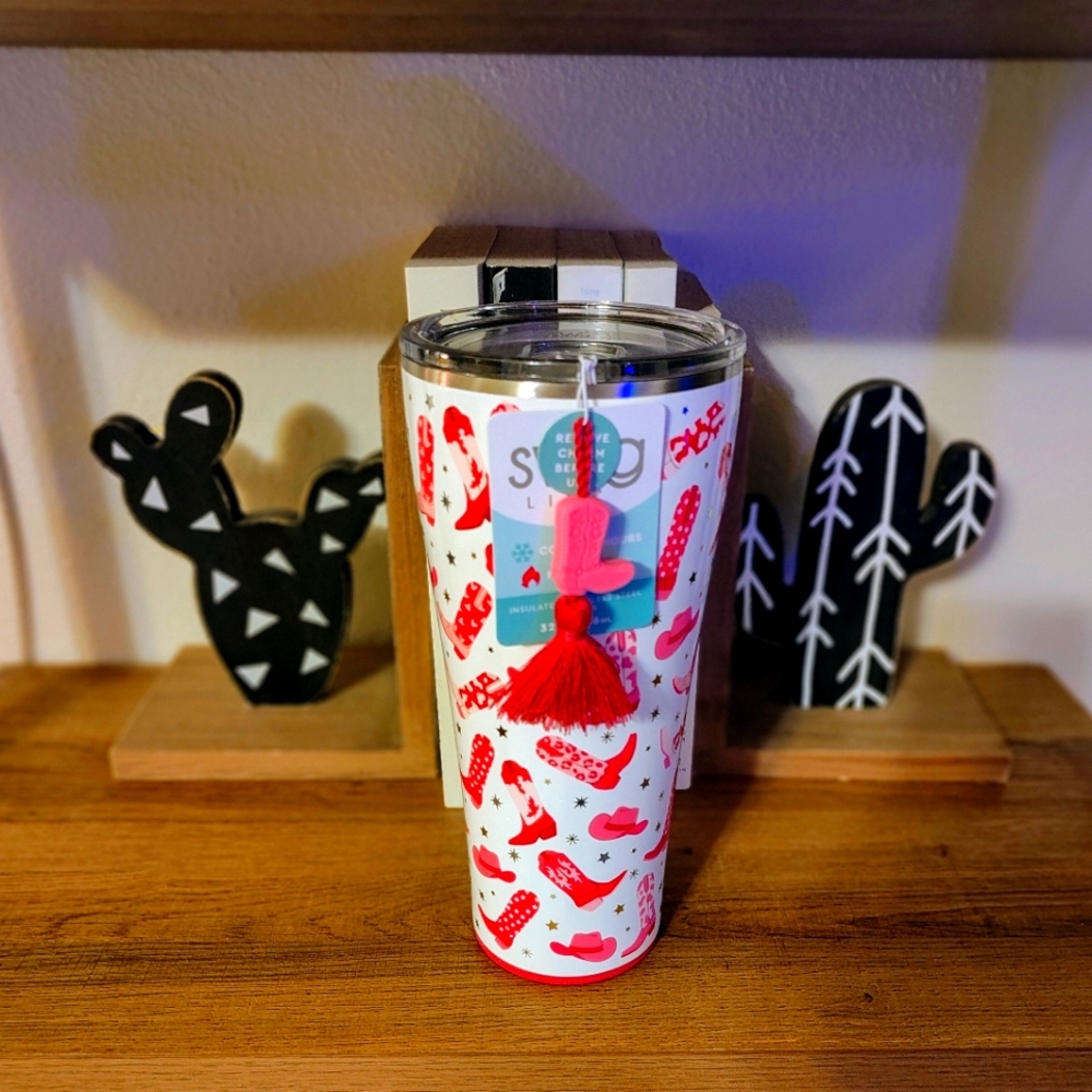 32oz insulated stainless steel Swig Life travel tumbler